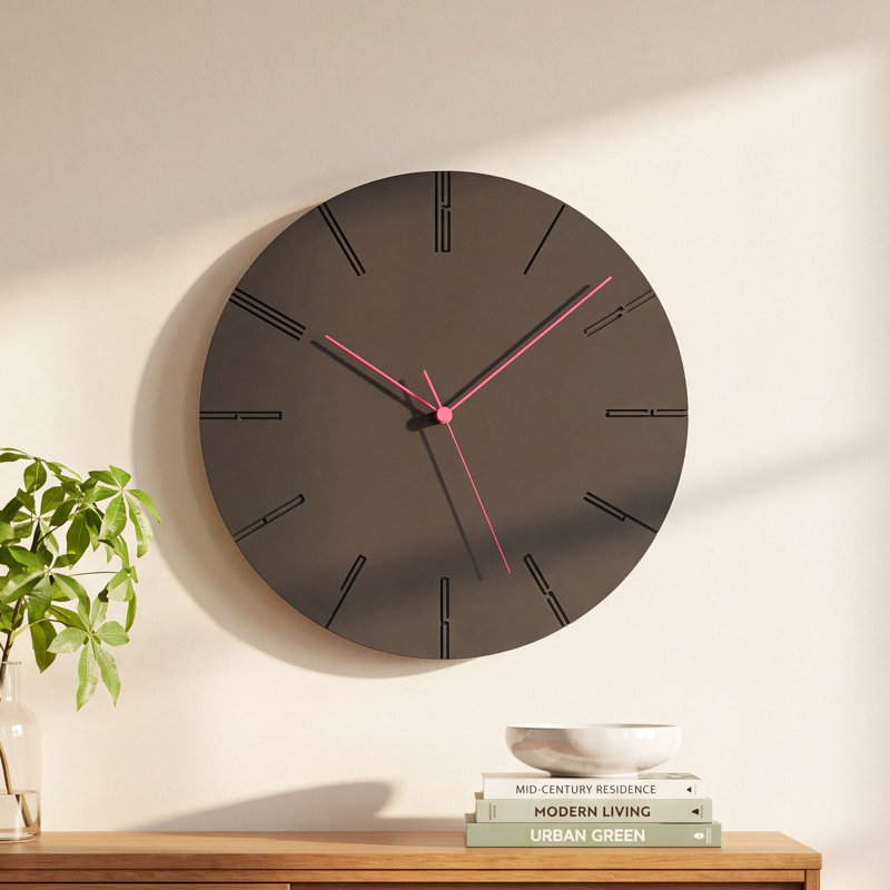 Lemnos Carved II Wall Clock | AllModern